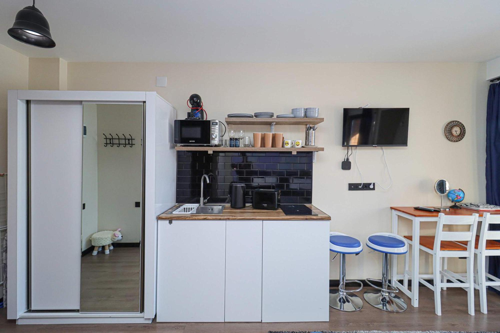 Stylish Studio Apartment With Balcony Gudauri Exterior foto